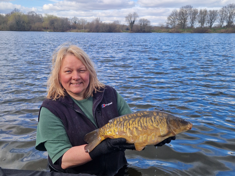 Fish from one of our pools
