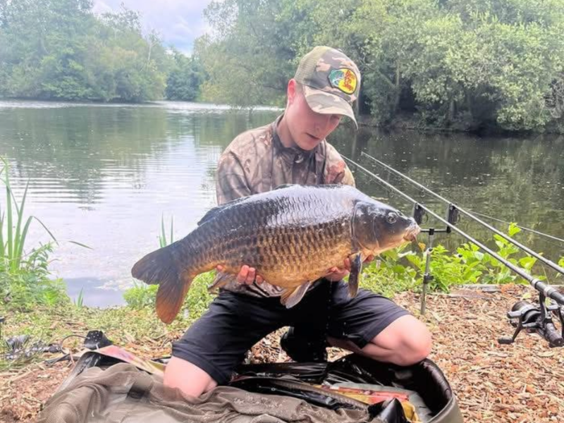 Fish from one of our pools