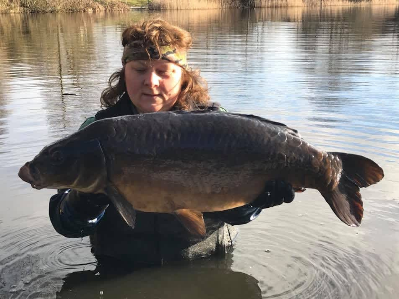 Fish from one of our pools