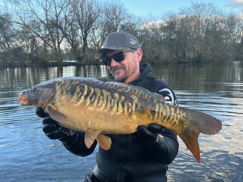 Fish from one of our pools