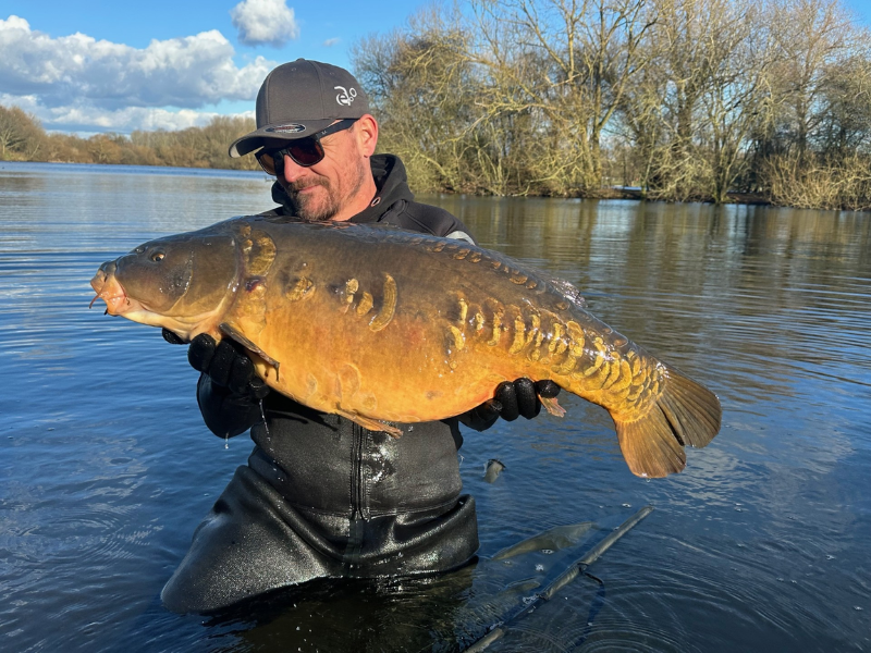 Fish from one of our pools