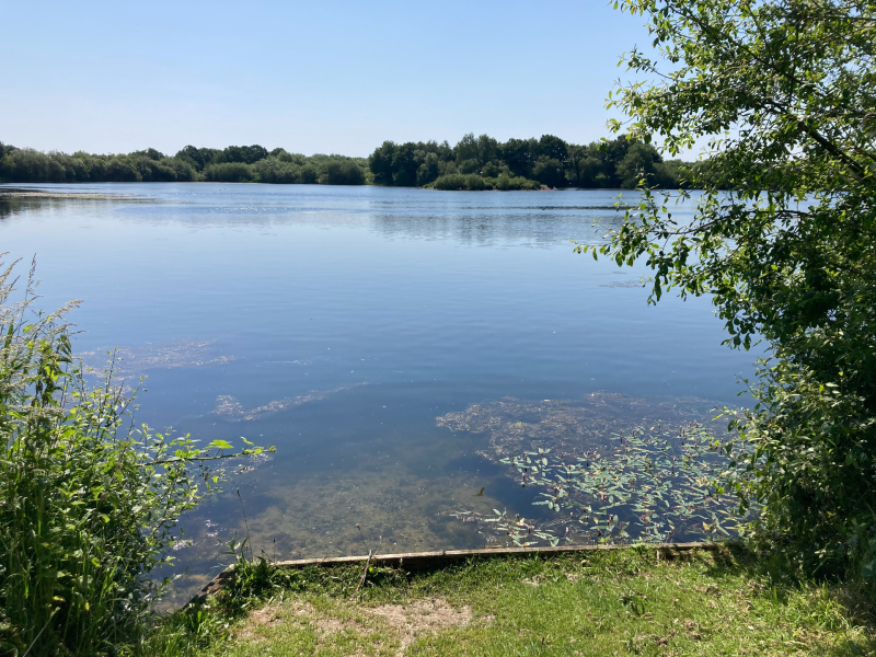 View across the water at Canal Pool